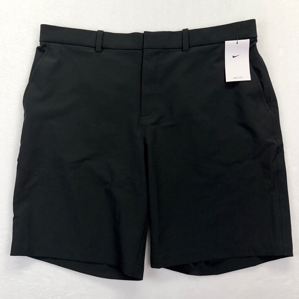NEW Nike‎ Golf Mens Dri-FIT Standard Fit Shorts Black CU9740-010 Size 40 NWT